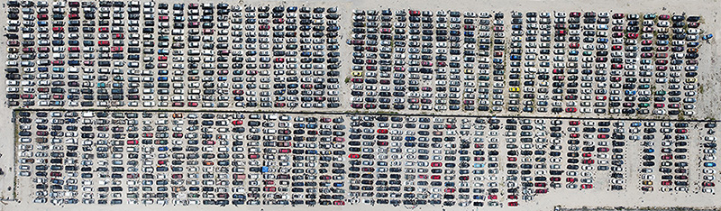 The Houston Auto Recyclers self-service yard